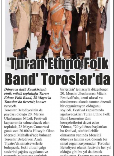 20. Mersin Uluslararası Müzik Festivali