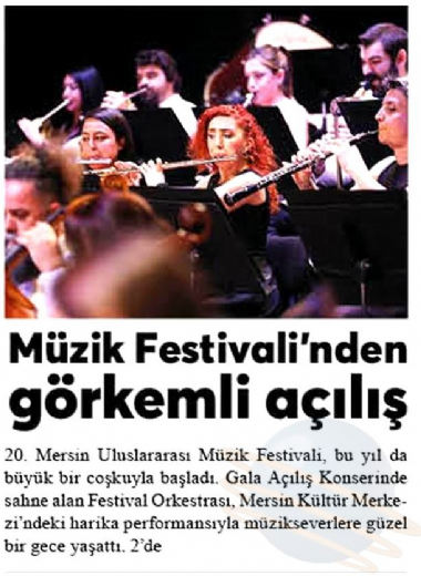 20. Mersin Uluslararası Müzik Festivali