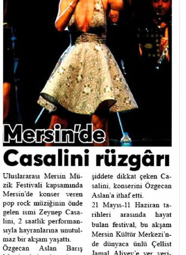 20. Mersin Uluslararası Müzik Festivali