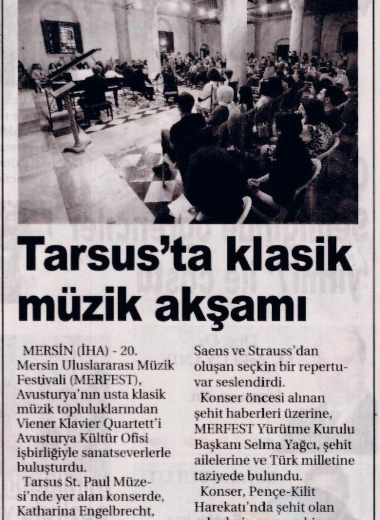 20. Mersin Uluslararası Müzik Festivali