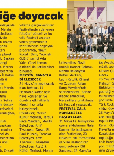 20. Mersin Uluslararası Müzik Festivali