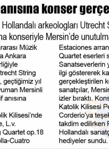 20. Mersin Uluslararası Müzik Festivali