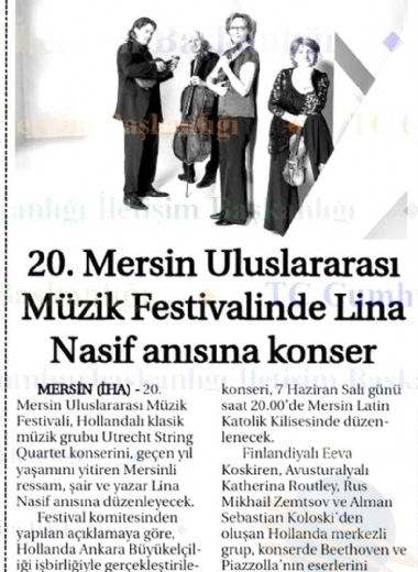20. Mersin Uluslararası Müzik Festivali