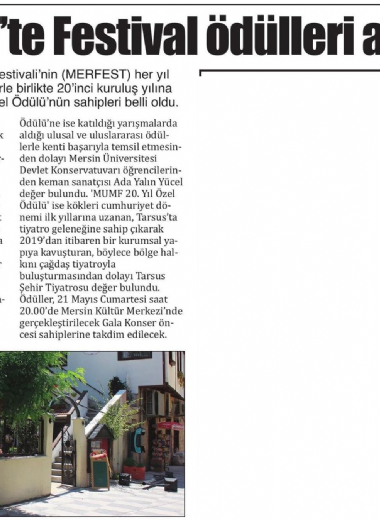 20. Mersin Uluslararası Müzik Festivali