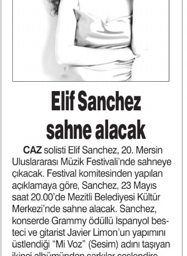 20. Mersin Uluslararası Müzik Festivali