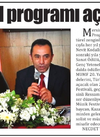 20. Mersin Uluslararası Müzik Festivali