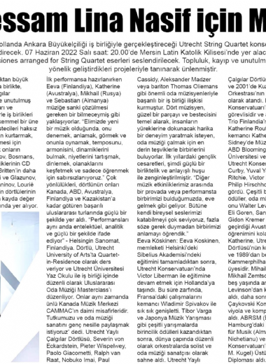 20. Mersin Uluslararası Müzik Festivali