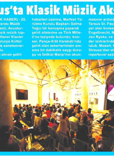 20. Mersin Uluslararası Müzik Festivali