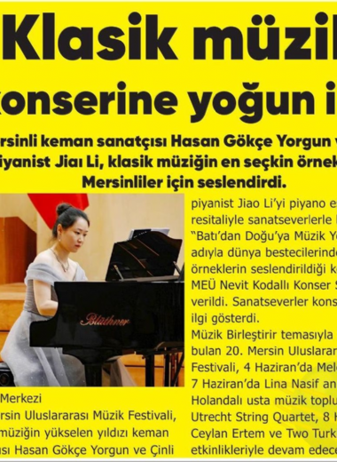 20. Mersin Uluslararası Müzik Festivali