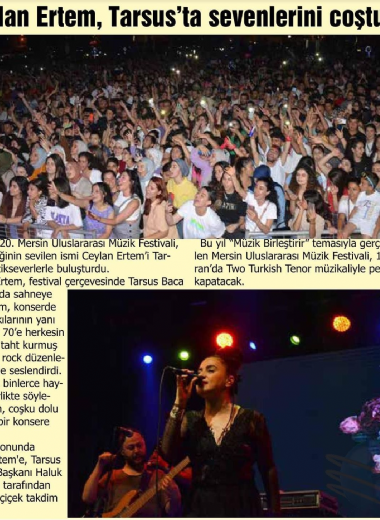 20. Mersin Uluslararası Müzik Festivali