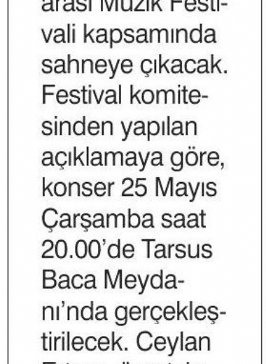 20. Mersin Uluslararası Müzik Festivali