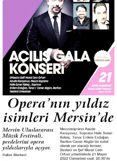 20. Mersin Uluslararası Müzik Festivali