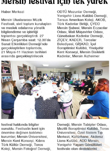 20. Mersin Uluslararası Müzik Festivali