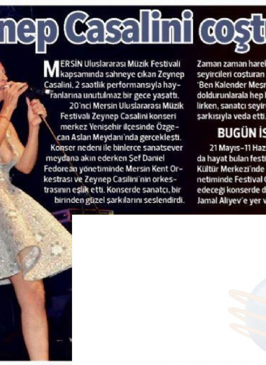 20. Mersin Uluslararası Müzik Festivali