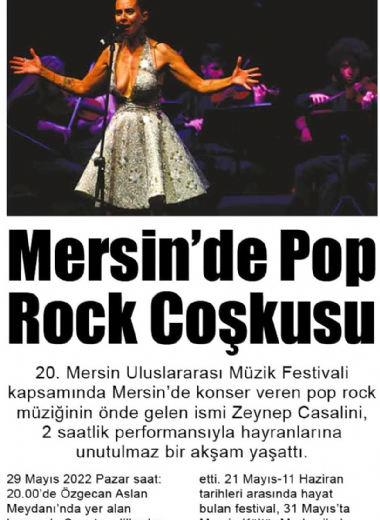 20. Mersin Uluslararası Müzik Festivali