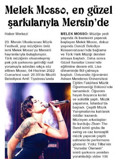 20. Mersin Uluslararası Müzik Festivali