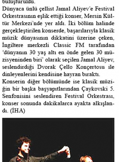 20. Mersin Uluslararası Müzik Festivali