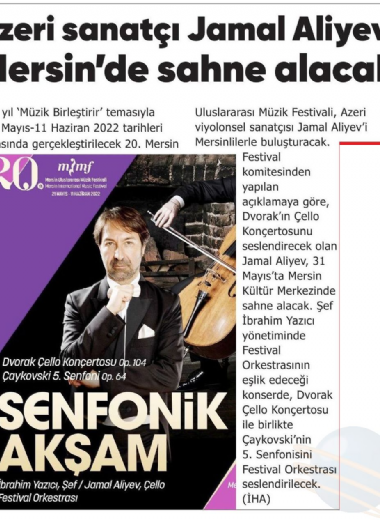 20. Mersin Uluslararası Müzik Festivali
