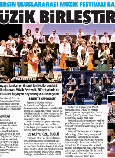 20. Mersin Uluslararası Müzik Festivali