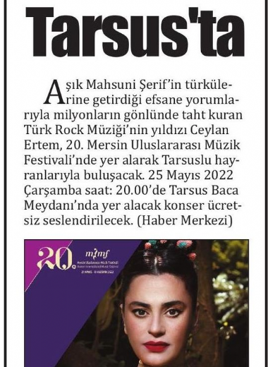 20. Mersin Uluslararası Müzik Festivali